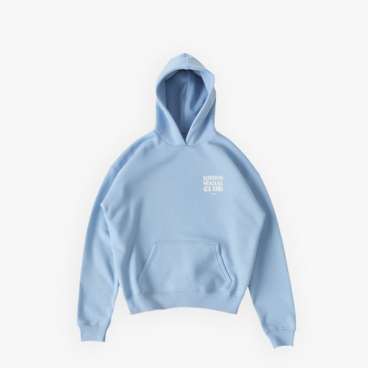 Studios Essentials Hoodie Ice Blue · X002-1
